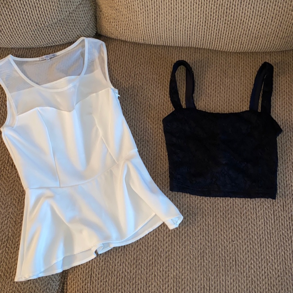 Lot of Two Charlotte Russe Tops